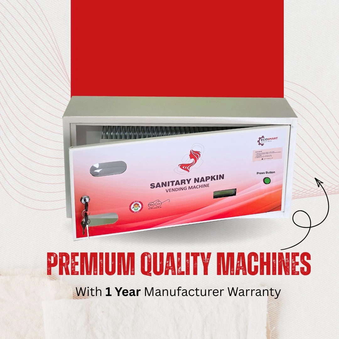 EcoSmart Push Button Sanitary Pad Vending Machine (33 Pads) - Image 3