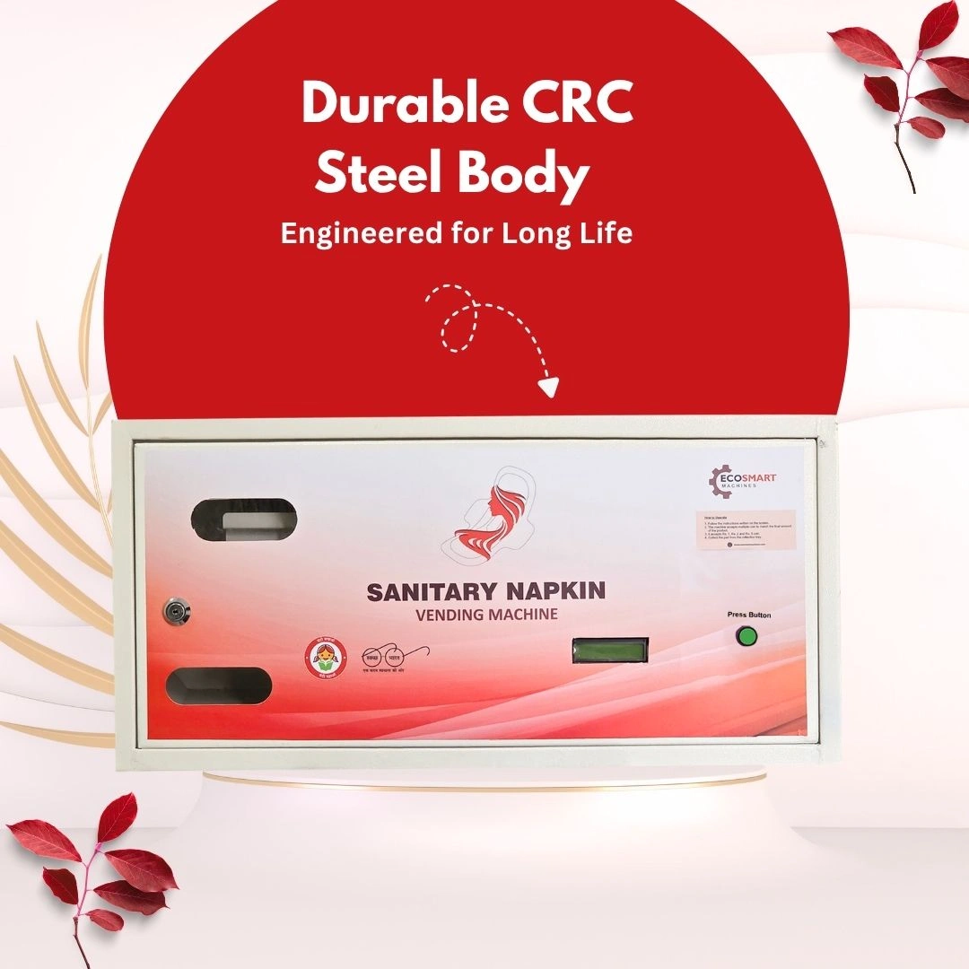 EcoSmart Push Button Sanitary Pad Vending Machine (33 Pads) - Image 5