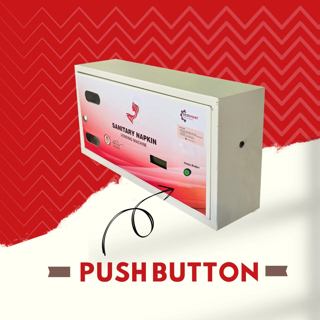 EcoSmart Push Button Sanitary Pad Vending Machine (33 Pads) - Image 6