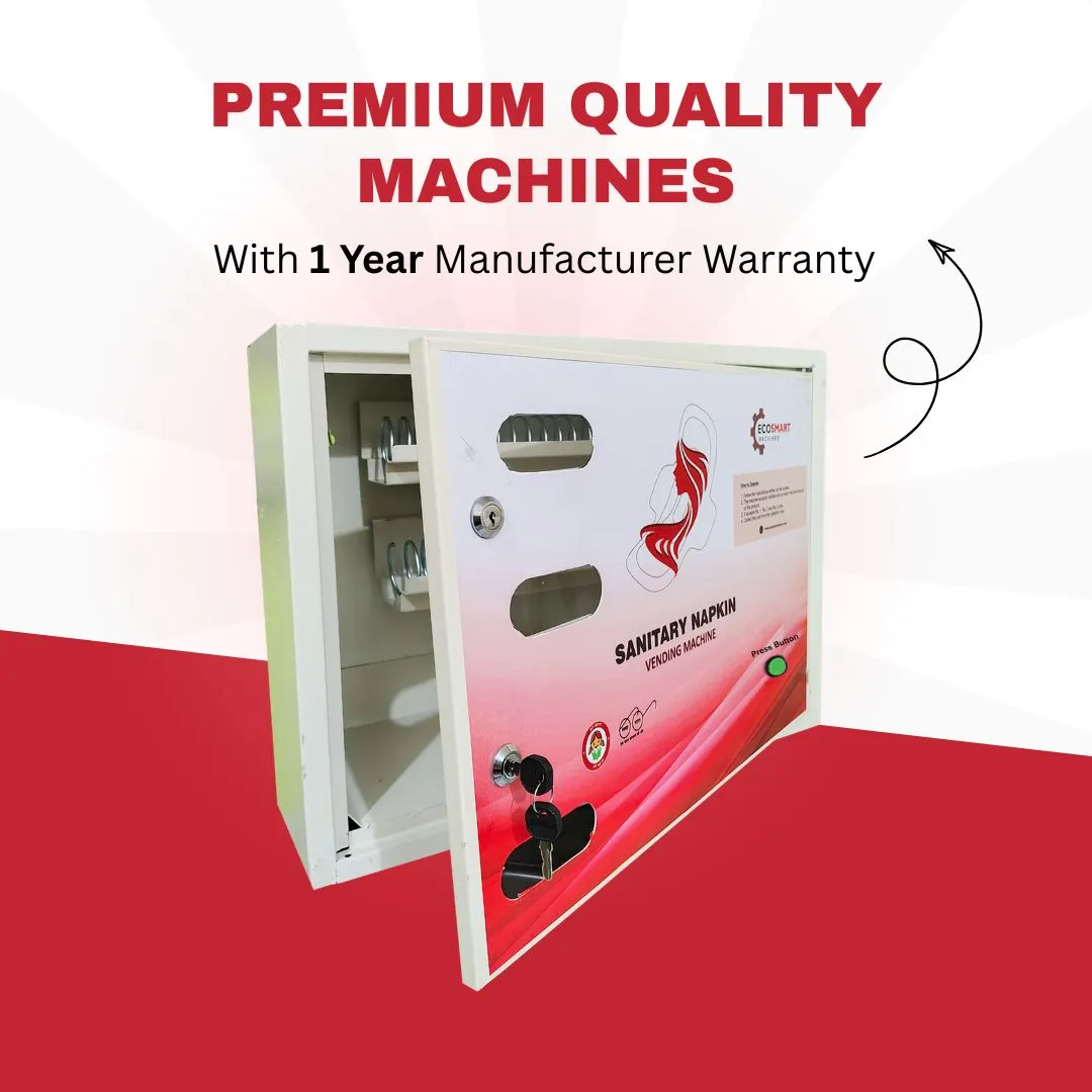 EcoSmart Push Button Sanitary Pad Vending Machine (50 Pads) - Image 2
